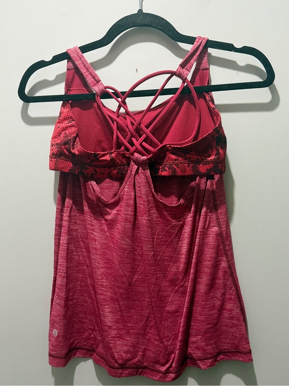 Lululemon Sunset Salutation Tank - 
Heathered Cranberry - Picture 6 of 8